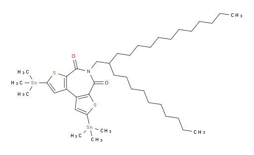 5-(2-decyltetradecyl)-2,8-bis(trimethylstannyl)-4H-dithieno[2,3-c:3',2'-e]azepine-4,6(5H)-dione