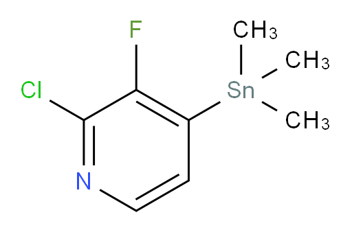2-chloro-3-fluoro-4-(trimethylstannyl)pyridine