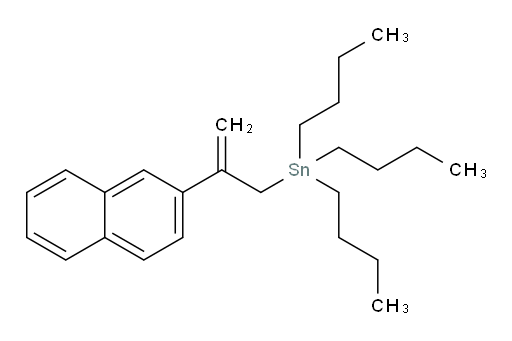 tributyl(2-(naphthalen-2-yl)allyl)stannane