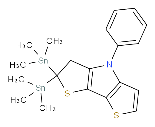 4-phenyl-2,2-bis(trimethylstannyl)-3,4-dihydro-2H-dithieno[3,2-b:2',3'-d]pyrrole