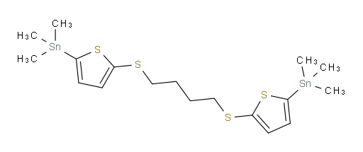 1,4-bis((5-(trimethylstannyl)thiophen-2-yl)thio)butane
