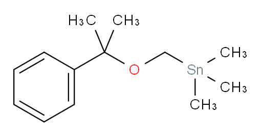 trimethyl(((2-phenylpropan-2-yl)oxy)methyl)stannane