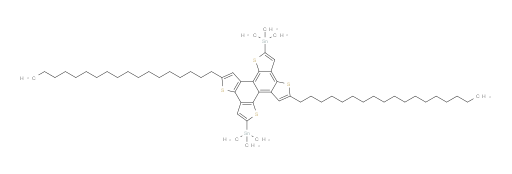 (2,8-dioctadecylnaphtho[1,2-b:3,4-b':5,6-b'':7,8-b''']tetrathiophene-5,11-diyl)bis(trimethylstannane)