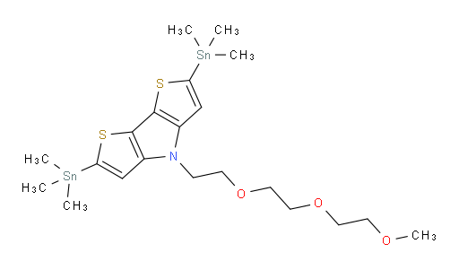 4-(2-(2-(2-methoxyethoxy)ethoxy)ethyl)-2,6-bis(trimethylstannyl)-4H-dithieno[3,2-b:2',3'-d]pyrrole