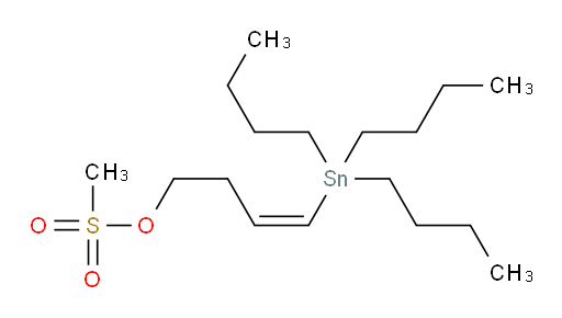 (Z)-4-(tributylstannyl)but-3-en-1-yl methanesulfonate