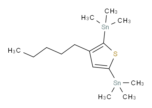 (3-pentylthiophene-2,5-diyl)bis(trimethylstannane)