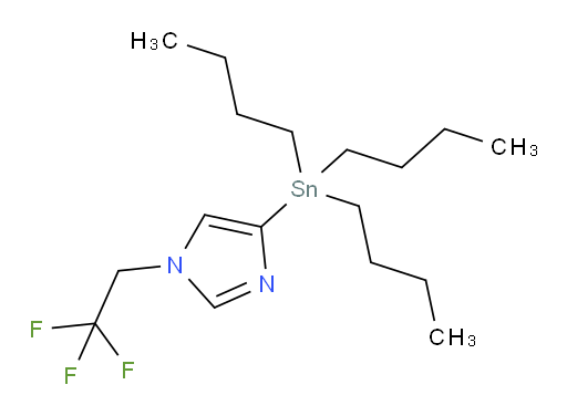 4-(tributylstannyl)-1-(2,2,2-trifluoroethyl)-1H-imidazole