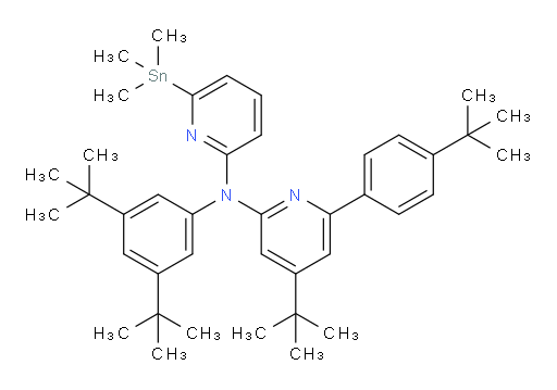 4-(tert-butyl)-6-(4-(tert-butyl)phenyl)-N-(3,5-di-tert-butylphenyl)-N-(6-(trimethylstannyl)pyridin-2-yl)pyridin-2-amine