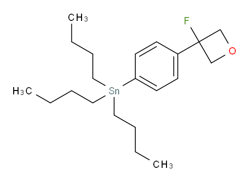 tributyl(4-(3-fluorooxetan-3-yl)phenyl)stannane