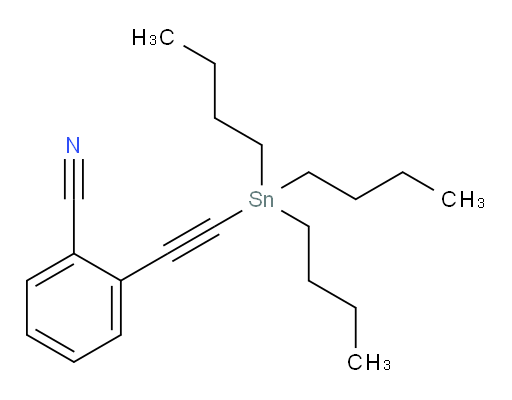 2-((tributylstannyl)ethynyl)benzonitrile