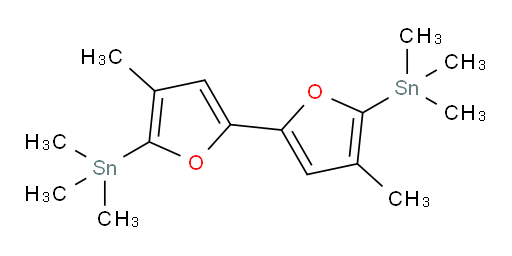 (4,4'-dimethyl-[2,2'-bifuran]-5,5'-diyl)bis(trimethylstannane)