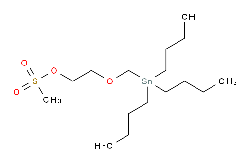 2-((tributylstannyl)methoxy)ethyl methanesulfonate