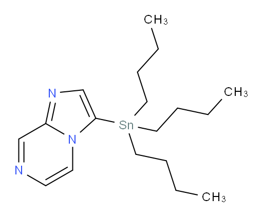 3-(tributylstannyl)imidazo[1,2-a]pyrazine