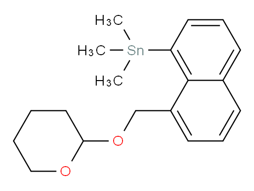 trimethyl(8-(((tetrahydro-2H-pyran-2-yl)oxy)methyl)naphthalen-1-yl)stannane