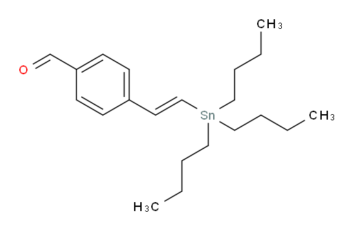 (E)-4-(2-(tributylstannyl)vinyl)benzaldehyde