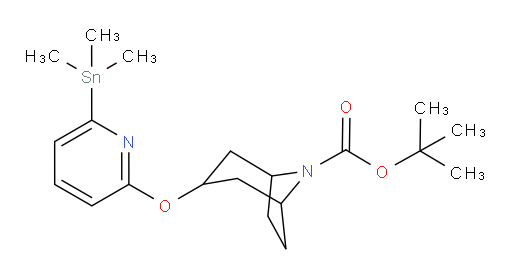 tert-butyl 3-((6-(trimethylstannyl)pyridin-2-yl)oxy)-8-azabicyclo[3.2.1]octane-8-carboxylate