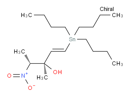 (3R,4R,E)-3-methyl-4-nitro-1-(tributylstannyl)pent-1-en-3-ol