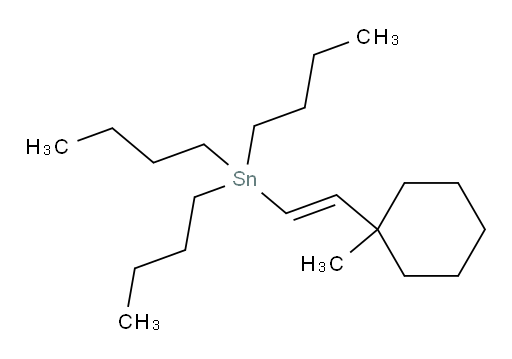 (E)-tributyl(2-(1-methylcyclohexyl)vinyl)stannane