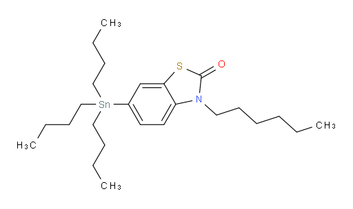3-hexyl-6-(tributylstannyl)benzo[d]thiazol-2(3H)-one