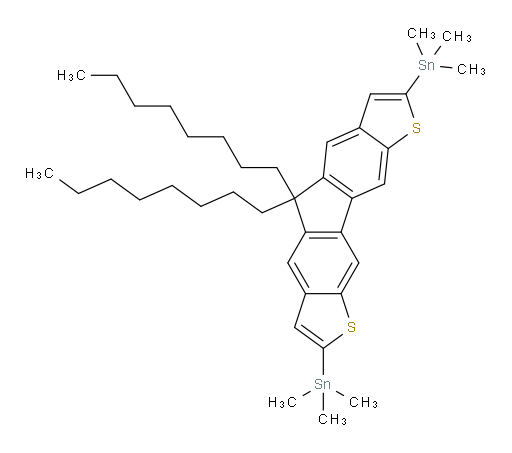 (5,5-dioctyl-5H-fluoreno[3,2-b:6,7-b']dithiophene-2,8-diyl)bis(trimethylstannane)