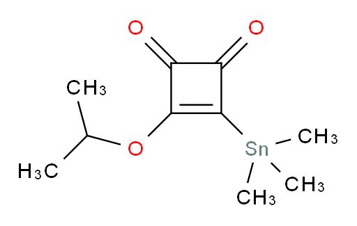 3-isopropoxy-4-(trimethylstannyl)cyclobut-3-ene-1,2-dione