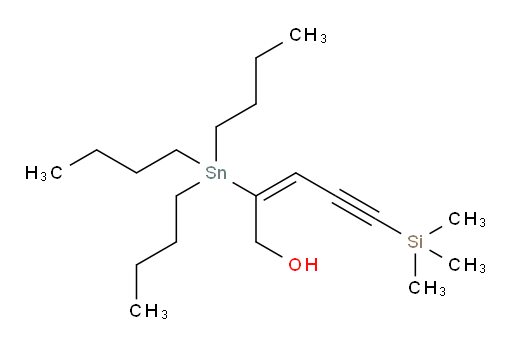 (E)-2-(tributylstannyl)-5-(trimethylsilyl)pent-2-en-4-yn-1-ol