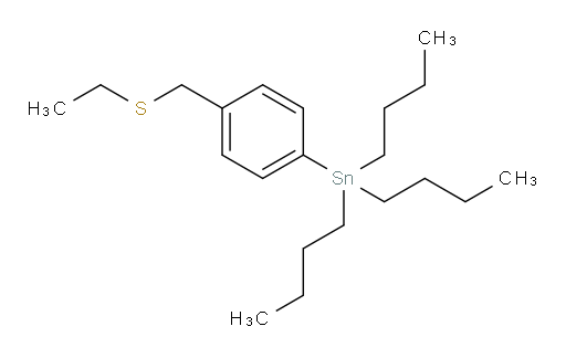 tributyl(4-((ethylthio)methyl)phenyl)stannane