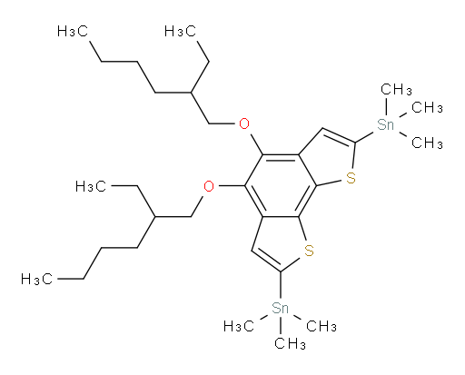 (4,5-bis((2-ethylhexyl)oxy)benzo[1,2-b:6,5-b']dithiophene-2,7-diyl)bis(trimethylstannane)