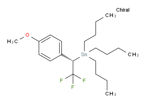 (S)-tributyl(2,2,2-trifluoro-1-(4-methoxyphenyl)ethyl)stannane