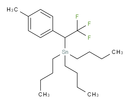 tributyl(2,2,2-trifluoro-1-(p-tolyl)ethyl)stannane