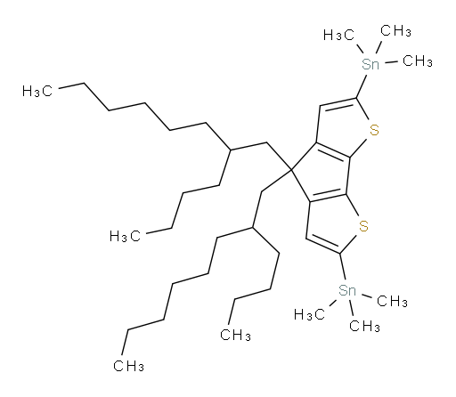 (4,4-bis(2-butyloctyl)-4H-cyclopenta[1,2-b:5,4-b']dithiophene-2,6-diyl)bis(trimethylstannane)