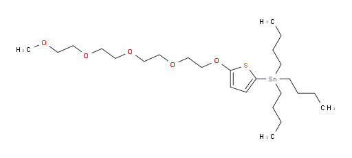 (5-(2,5,8,11-tetraoxatridecan-13-yloxy)thiophen-2-yl)tributylstannane
