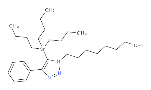 1-octyl-4-phenyl-5-(tributylstannyl)-1H-1,2,3-triazole