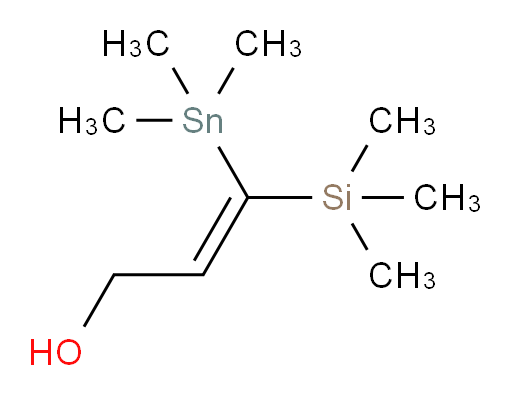 (Z)-3-(trimethylsilyl)-3-(trimethylstannyl)prop-2-en-1-ol