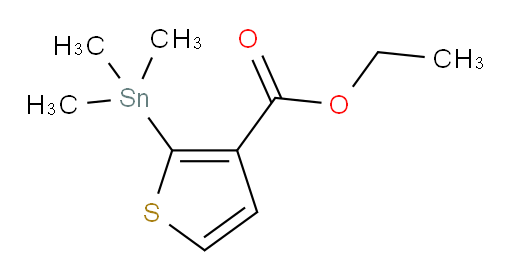 ethyl 2-(trimethylstannyl)thiophene-3-carboxylate