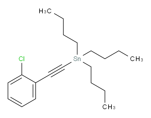 tributyl((2-chlorophenyl)ethynyl)stannane