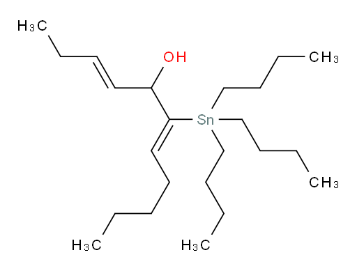 (3E,6Z)-6-(tributylstannyl)undeca-3,6-dien-5-ol