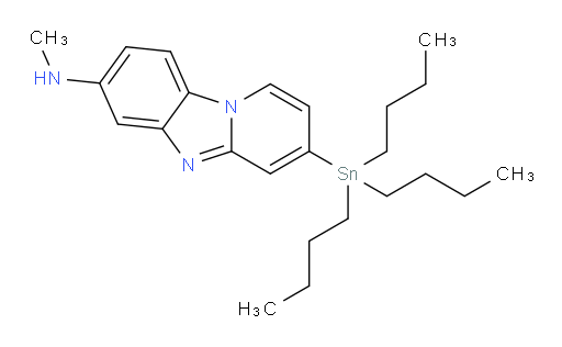 N-methyl-3-(tributylstannyl)benzo[4,5]imidazo[1,2-a]pyridin-7-amine
