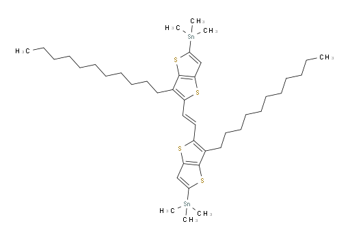 (E)-1,2-bis(5-(trimethylstannyl)-3-undecylthieno[3,2-b]thiophen-2-yl)ethene