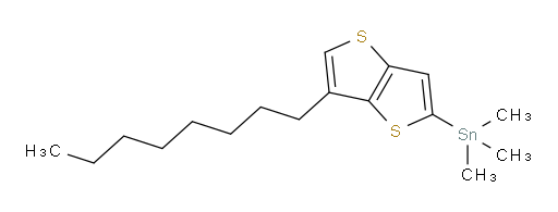 trimethyl(6-octylthieno[3,2-b]thiophen-2-yl)stannane