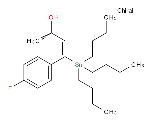 (S,E)-4-(4-fluorophenyl)-4-(tributylstannyl)but-3-en-2-ol