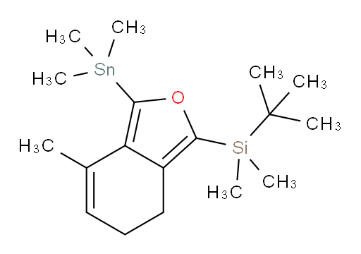 tert-butyldimethyl(4-methyl-3-(trimethylstannyl)-6,7-dihydroisobenzofuran-1-yl)silane