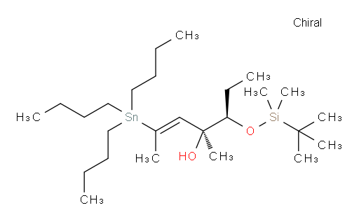 (4S,5R,E)-5-((tert-butyldimethylsilyl)oxy)-4-methyl-2-(tributylstannyl)hept-2-en-4-ol