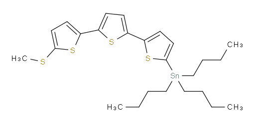 tributyl(5''-(methylthio)-[2,2':5',2''-terthiophen]-5-yl)stannane