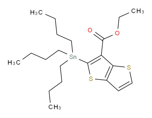ethyl 2-(tributylstannyl)thieno[3,2-b]thiophene-3-carboxylate