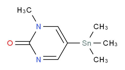 1-methyl-5-(trimethylstannyl)pyrimidin-2(1H)-one