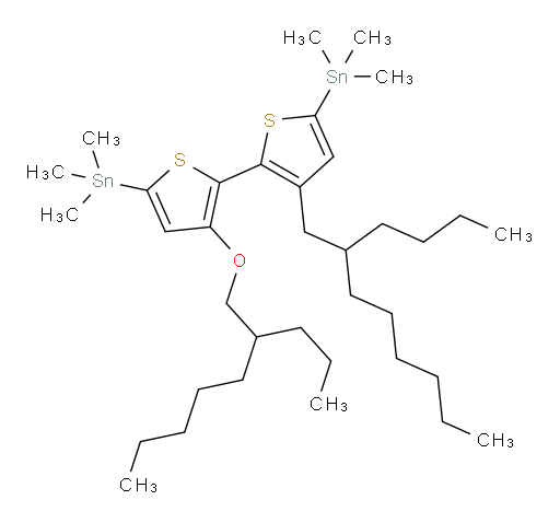(3-(2-butyloctyl)-3'-((2-propylheptyl)oxy)-[2,2'-bithiophene]-5,5'-diyl)bis(trimethylstannane)