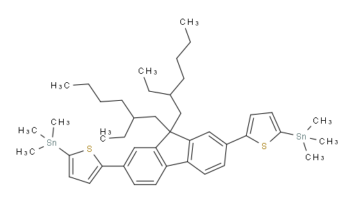 (5,5'-(9,9-bis(2-ethylhexyl)-9H-fluorene-2,7-diyl)bis(thiophene-5,2-diyl))bis(trimethylstannane)