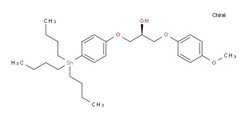 (S)-1-(4-methoxyphenoxy)-3-(4-(tributylstannyl)phenoxy)propan-2-ol