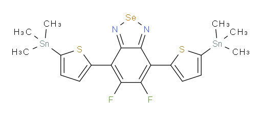 5,6-difluoro-4,7-bis(5-(trimethylstannyl)thiophen-2-yl)benzo[c][1,2,5]selenadiazole
